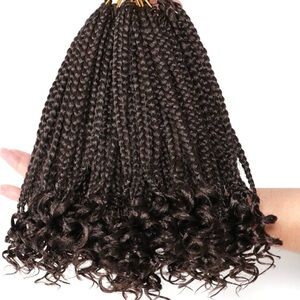 Boho Goddess Box Braids Crochet Hair